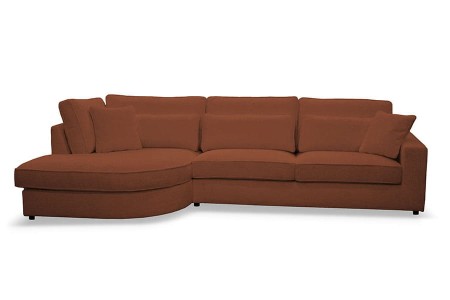 Narożnik MILANO ROUND LC-3 - tkanina Genesis 09 