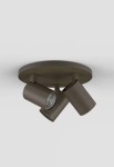 Lampa sufitowa ASCOLI TRIPLE ROUND brązowy - 3x50W Max GU10 IP20 - ASTRO