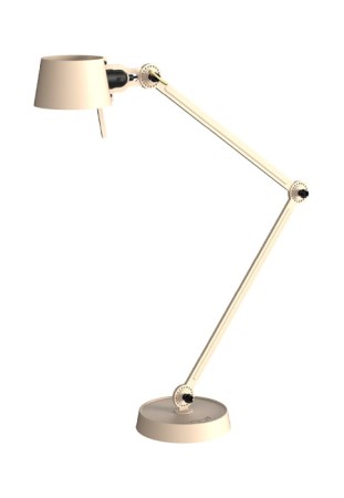 Lampa stołowa BOLT DESK 2ARM FOOT błyskawiczna biel - 60W E27 220-240V  IP20 - TONONE