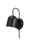 Lampa ścienna wewnętrzna ANGLE czarny - GU10 25W 220-240V IP20