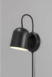 Lampa ścienna wewnętrzna ANGLE czarny - GU10 25W 220-240V IP20