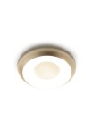 Lampa sufitowo-ścienna SUPERBOLD 45 champagne - LED 21W 2700K Ra>90 1414lm 220-240V AC dimmable ( phase cut ) - PANZERI