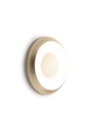 Lampa sufitowo-ścienna SUPERBOLD 45 champagne - LED 21W 2700K Ra>90 1414lm 220-240V AC dimmable ( phase cut ) - PANZERI