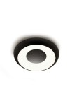Lampa sufitowo-ścienna SUPERBOLD 45 mat black - LED 21W 2700K Ra>90 1414lm 220-240V AC dimmable ( phase cut ) - PANZERI