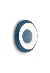 Lampa sufitowo-ścienna SUPERBOLD 45 textured myrtle blue - LED 21W 2700K Ra>90 1414lm 220-240V AC dimmable ( phase cut ) - PANZERI