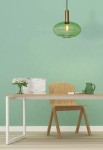 Lampa wisząca MALOTO Ø30 cm - E27 40W 230V IP20 zielony