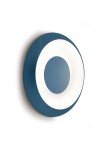 Lampa sufitowo-ścienna SUPERBOLD 60 myrtle blue - LED 32W 2700K Ra>90 2122lm 220-240V AC dimmable ( phase cut ) - PANZERI