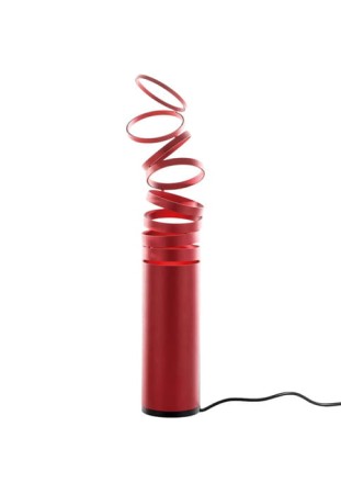 Lampa stołowa DECOMPOSÉ czarwony - 8W E27 230V IP20 - ARTEMIDE