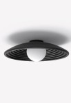 Lampa ścienno-sufitowa wewnętrzna RANDA MONO matowy czarny - G9 220-240V IP20 - ROBIN