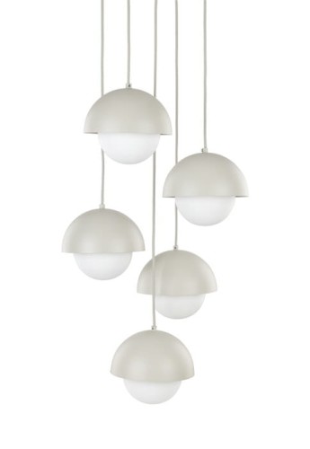 Lampa wisząca BONO 5 beżowy - G9 max 8W LED 230V-50Hz IP20
