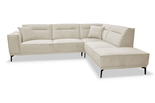 Narożnik BELFAST 2-E-TERM - Hold Me 01 ( tkanina tapicerska typu velvet )