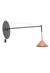 Lampa ścienna wewnętrzna ROMA 60 koralowy - G9 220-240V IP20 - ROBIN 
