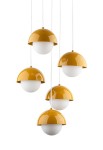Lampa wisząca BONO 5 ochra - G9 max 8W LED 230V-50Hz IP20