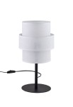Lampa stołowa CALISTO 1 WHITE - E27 15W 230V-50Hz IP20 