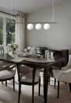 Lampa wisząca PERLINE SP3 czarny - G9 max 3x40W 220-240V IP20