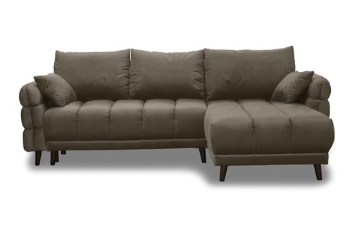 Narożnik AMELIA 2BFBK-REC - RIVIERA 16 - z funkcją spania i pojemnikiem