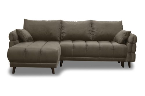 Narożnik AMELIA REC-2BFBK - RIVIERA 16 - z funkcją spania i pojemnikiem