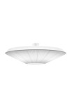Lampa sufitowa SIAM 150 Smoll - biały półprzezroczysty odcień abażuru - 6x15W LED E-27 A60 100-240V 50/60Hz IP20 - BOVER