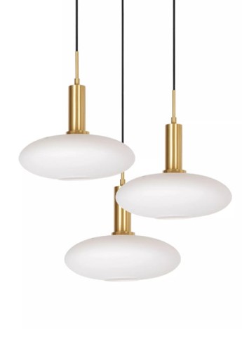 Lampa wisząca SINGALA Ø55 cm - 3xE27 60W 230V IP20 matowy złoty-mosiądz