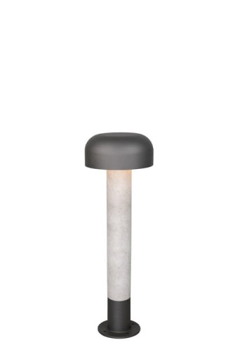 Słupek oświetleniowy FRASER 54 cm - 1xE27 max.10W 230V IP54 szary