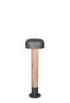Słupek oświetleniowy FRASER 54 cm - 1xE27 max.10W 230V IP54 jasne drewno
