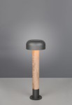 Słupek oświetleniowy FRASER 54 cm - 1xE27 max.10W 230V IP54 jasne drewno
