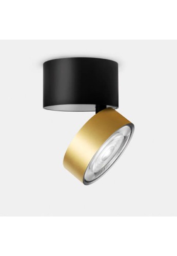 Oprawa oświetleniowa sufitowa wewnętrzna KIVA Ø95mm - 13.2W 3000K CRI 92 22.7º PHASE CUT 1320lm matowe złoto - LEDS C4