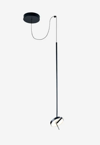 Lampa wisząca wewnętrzna INVISIBLE SINGLE FIXED - LED 12.2W 2700K PHASE CUT 551lm IP20 czarny - LEDS C4