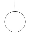 Lampa wisząca ZERO ROUND VERTICAL Ø75 czarny - LED 36W 2700K Ra>90 3059lm 24V DC 24V IP20 - PANZERI