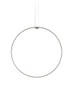 Lampa wisząca ZERO ROUND VERTICAL Ø75 titanium - LED 36W 2700K Ra>90 3059lm 24V DC 24V IP20 - PANZERI