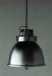 Lampa przemysłowa zwieszana SOSIA D06 DYFUZOR PRYZMATYCZNY - E27 32W 2100lm IP54 czarny - CASTALDI LIGHTING