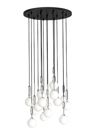 Lampa wisząca ERO XVI CROMO 60 - 16xG9 max 8W LED 230V IP20