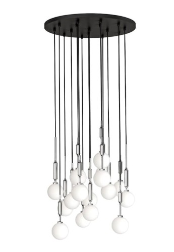 Lampa wisząca ERO XVI CROMO 60 - 16xG9 max 8W LED 230V IP20