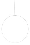 Lampa wisząca ZERO ROUND VERTICAL Ø100 biały - LED 47W 2700K Ra>90 4079lm 24V DC 24V IP20 - PANZERI