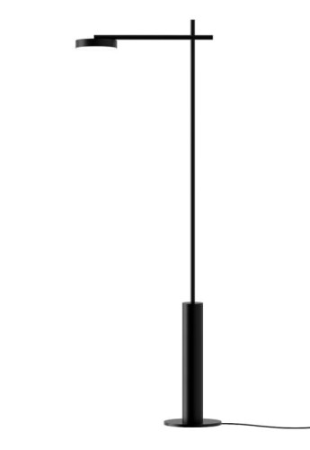 Lampa podłogowa wewnętrzna RAFAELA matowy czarny - LED 11.8W 3000K 1520lm 220-240V IP20 - ROBIN