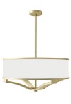 Lampa wisząca GERDO Old Gold - 4xE27 max 12W LED 230V IP20