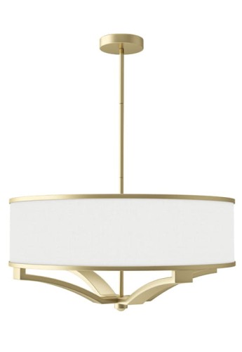 Lampa wisząca GERDO Old Gold - 4xE27 max 12W LED 230V IP20