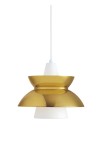 Lampa wisząca wewnętrzna DOO-WOP mosiądz - 1x60W E27 230V IP20 - LOUIS POULSEN 