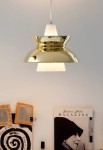 Lampa wisząca wewnętrzna DOO-WOP mosiądz - 1x60W E27 230V IP20 - LOUIS POULSEN