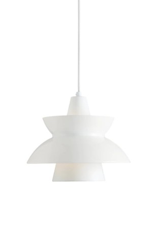 Lampa wisząca wewnętrzna DOO-WOP biały - 1x60W E27 230V IP20 - LOUIS POULSEN