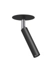 Reflektor podtynkowy wewnętrzny ACE in 22 czarny - 1xG9 max 2,5W LED 220-230V IP20 