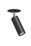 Reflektor podtynkowy wewnętrzny ACE in 40 czarny - 1xGU10 max 4W LED 220-230V IP20
