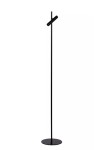 Lampa podłogowa PHILON Ø 23 cm - LED Dim 1x4,5W 3000K 700lm 230V IP20 Czarna