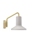 Kinkiet naścienny OLLY APPLIQUE TOL110-0141 satin brass - 1xLED max 5W E14 220V IP20 - TATO