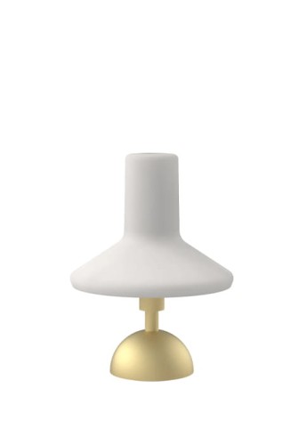 Lampa stołowa OLLY SMALL 21cm TOL300-1341 satin brass - 1xLED 4W G9 110-220V IP20 - TATO