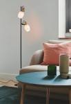 Lampa podłogowa ARILD czarny - 40W E14 220-240V IP20
