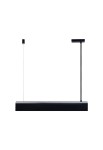 Lampa wisząca wewnętrzna BEAU 50 czarna - S14S 8W 2700K 750lm 220-240V IP20