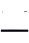Lampa wisząca wewnętrzna BEAU 100 czarna - S14S 15W 2700K 1500lm 220-240V IP20