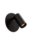 Lampa ścienna wewnętrzna CHIC czarny - LED 3.9W 2700K 200lm TOUCH DIMMING IP20 - LEDS C4