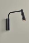 Lampa ścienna wewnętrzna GAMMA EXTEND czarna - LED 3.2W 2700K 137lm ON-OFF IP20 - LEDS C4